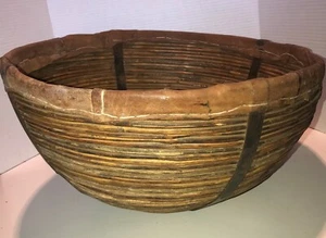 Vintage Farmhouse Tea Leaves/Vegetable Basket-Dooars - Picture 1 of 3