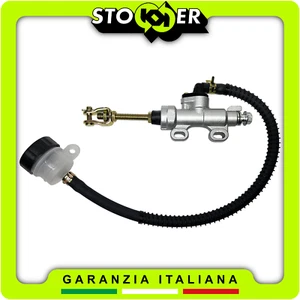 Pompa Freno Idraulica Posteriore Serbatoio Olio - MOTO CROSS SCOOTER UNIVERSALE - Imagen 1 de 12
