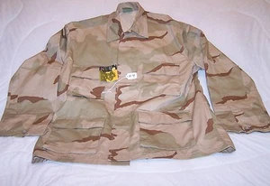 (H4) NWT ROTHCO ULTRA FORCE DESERT CAMOUFLAGE BDU COMBAT COAT LARGE-REGULAR - Picture 1 of 4