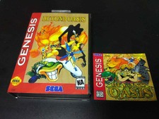 Beyond oasis/The Story of Thor (Sega) small Box+Sticker Only, For Game