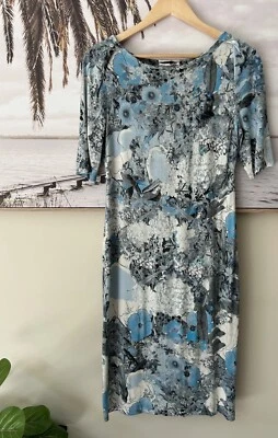 ERDEM Floral Stretch Jersey Dress Size UK/AU 12 Fit 10 -12 - Image 1 of 4
