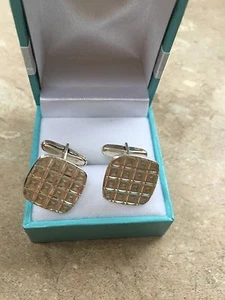 Silver Cufflinks, Hm 925, Weight 7.3g, length 1.8cm - Picture 1 of 4