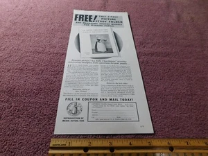 General Foods Educational Vintage Original Print Ad from Magazine 1937 - Bild 1 von 2