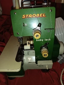 Overlook STROBEL Nähmaschine Overlock Pfaff Baby Lock EF-205 Guter Zustand! - Bild 1 von 8