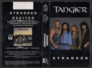1991 MUSIC AUDIO CASSETTE TAPE - [CASSINGLE: STRANDED / EXCITED] GROUP: TANGIER - Picture 1 of 4