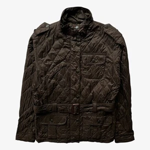 Vintage Y2K Damen Barbour Braun Steppjacke, British Hunting Farmer Retro - Bild 1 von 5