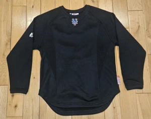 Auténtica Camisa New York Mets Majestic Base Térmica Dugout L/S MLB Juvenil Mediana - Imagen 1 de 12