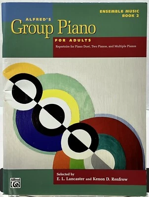 Alfred's Group Piano For Adults Book 2 Ensemble Music Sheet Alfred 47850 - Image 1 of 4