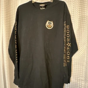 Harley Davidson Motorcycles Long Sleeve T-shirtc 105 Years 2008 Size XL - Picture 1 of 4