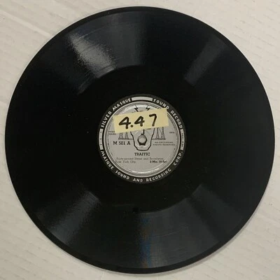 SOUND EFFECTS 78 - Traffic 42nd Street and Broadway - Silver Masque M501 #18 - Image 1 of 2