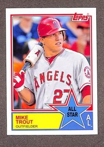2013 Topps Archives #83-MT Mike Trout 1983 Topps All Star Insert