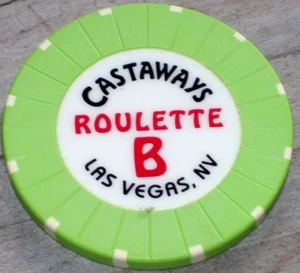 FICHA DE RULETA (G) DEL NÁUFRAGO CASINO LAS VEGAS NV - Imagen 1 de 1