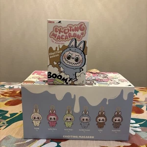 Pop Mart The Monsters Exciting Macaron Vinyl Plush Single Blind Box Authentic - Picture 1 of 7