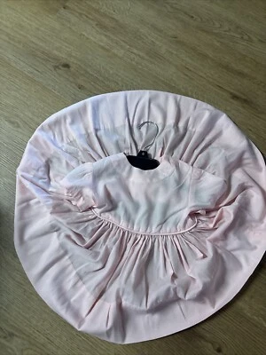 Винтажное платье для младенцев полный круг розовое 9 месяцев - Изображение 1 из 4