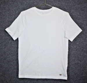 Camisa Vuori Tuvalu Hombre Pequeña Blanca Rendimiento Pima Algodón Crew SS Diaria Usada en Excelente Condición - Imagen 1 de 5