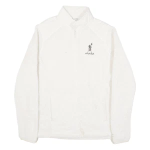 CHAMPION Womens Fleece Jacket White M - Picture 1 of 6