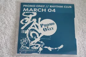 Promo Only Rhythm Club March 2004 NM USA CD The Groove Trackers Fannypack Anna - Picture 1 of 2