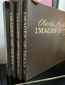 Charles Beckendorf Images of Texas SIGNED/NUM'D Collector's Ed FULL SET Vol I-IV - Picture 1 of 24
