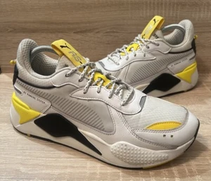 Puma RS-X Utility Running Shoes Mens (UK Size 8) White Black Yellow (373745-02) - Picture 1 of 16