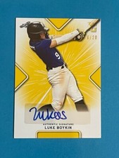 2021 Leaf Perfect Game National Showcase Auto Yellow #BALB1 Luke Boykin #6/20