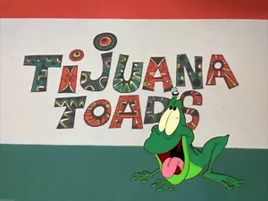 TIJUANA TOADS Animation Cel 1969 Vintage Cartoons RARE Production Art Tv I18 - Picture 1 of 3
