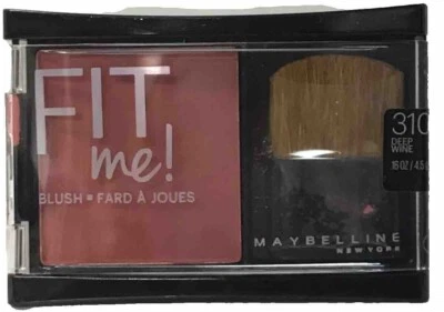 Lot of 6 Maybelline Fit Me Blush Deep Wine # 310 - Image 1 of 2