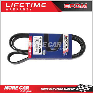 EPDM Serpentine Belt Fit Buick Regal Cadillac CTS Land Rover Mercedes Benz 190E