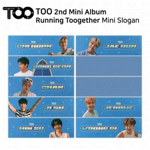 TOO 2º Mini Álbum Running Toogether Mini Eslogan Oficial KPOP K-POP - Imagen 1 de 23
