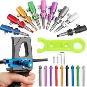 Recurve Bow Pressure Button Cushion Plunger Screw Arrows Rest Archery Shooting - Picture 1 of 21