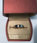 Verragio VW-6028 6 mm or blanc 14k bracelet de mariage homme 7,5