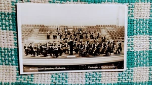 BLACK & WHITE POST CARD BOURNEMOUTH SYMPHONY ORCHESTRA POOLE UNITED KINGDOM - Picture 1 of 11