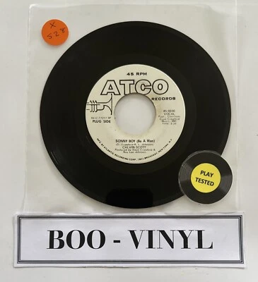 Calvin Scott Sonny Boy (Be A Man) USA 7" Promo vinyl single record - Image 1 of 4