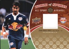 2010 Upper Deck World of Sports All-Sport Apparel Mem #ASA24 Juan Pablo Angel