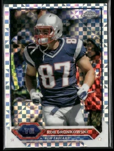 2023 Topps Composite Rob Gronkowski Topps Chrome X-Fractor #27 - Picture 1 of 2