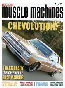 Hemmings MUSCLE MACHINES – 1965 Chevelle Racer, Cobra Commuter – Sept. 2024 - Bild 1 von 1