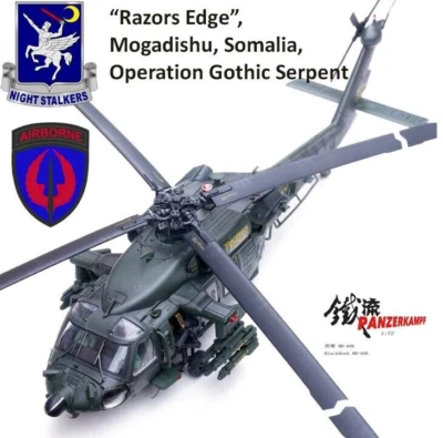 Panzerkampf 1:72 14056PD MH-60L Black Hawk US Army, Razors Edge, Mogadishu 1993 - Image 1 of 4