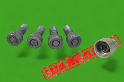 Juego de pernos de tuerca de rueda OEM 2011-2017 BMW X3 X4 F26 F25 con juego de llaves secretas 4 Foto 1 de 4