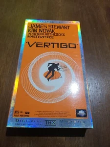 Vertigo (Widescreen Edition) VHS Video James Stewart Kim Novak Alfred Hitchcock - Picture 1 of 7
