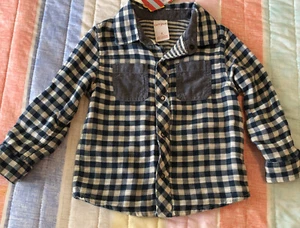 Cat & Jack Kleinkind Jungen mehrfarbig gestreift Langarm Neu mit Etikett Größe 2T - Bild 1 von 6