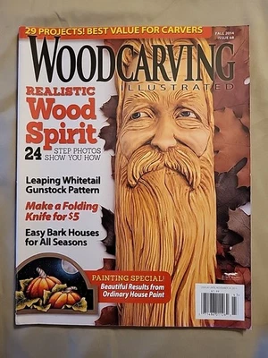 Wood Carving Illustrated Magazine 2014 Issue #68 Projects Spirits Pilgrim Bird - Image 1 of 4