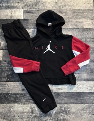 Nike Jordan set 2 pezzi felpa con cappuccio ragazzo taglia XL 18/10 - Immagine 1 di 4