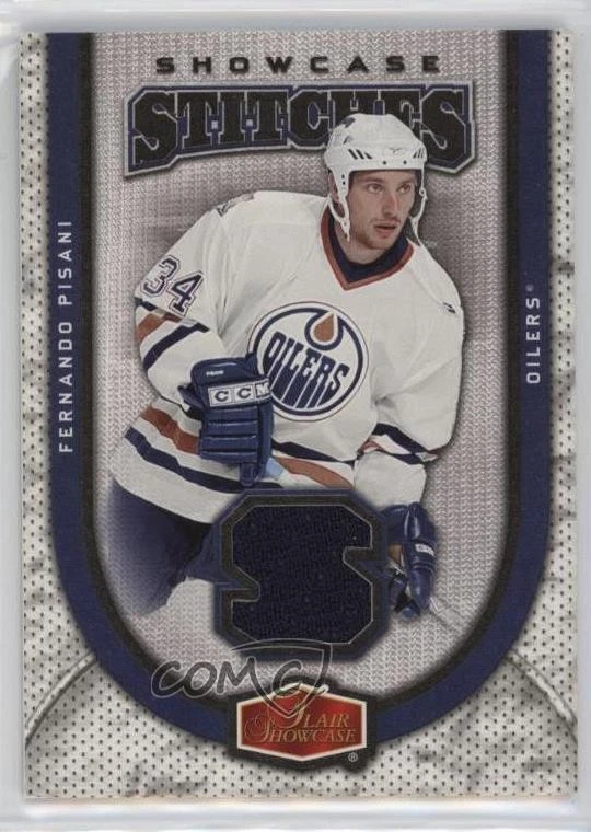 2006-07 Flair Showcase Showcase Stitches Fernando Pisani #SS-FP - Image 1 of 2