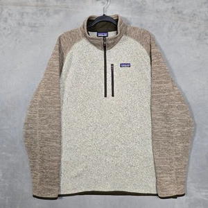 Patagonia Men’s 2XL Better Sweater 1/4 Zip Pullover Fleece Gray - Picture 1 of 10