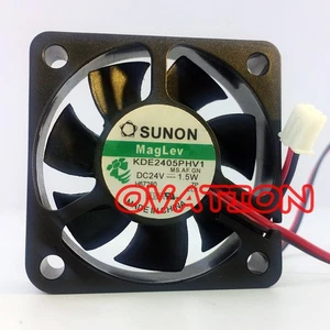1 Pc. New KDE2405PHV1.MS.A.GN.fan 50*50*15mm 24V 1.5w 2pin - Picture 1 of 3