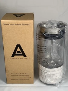 American Press Coffee & Tea Maker 12 Oz - Picture 1 of 4