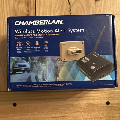 Chamberlain CWA2000 Outdoor Wireless Motion Sensor NEW With 1 Sensor - Image 1 of 4