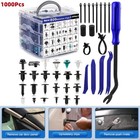 1000pcs Car Retainer Clips Auto Fasteners Push Trim Clips Pin Rivet Bumper Parts