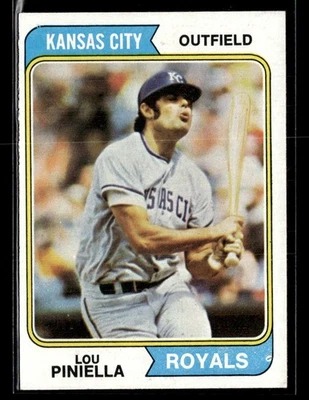 1974 Topps Lou Piniella #390 - Image 1 of 2
