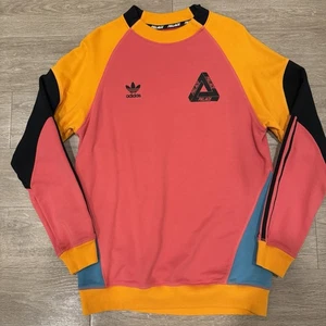 Palace Adidas Crewneck Men's XL SS17 Sweatshirt Colorblock - Picture 1 of 12