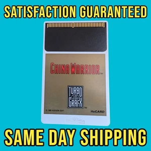 China Warrior NEC TurboGrafx-16 Authentic Hucard No Case, No Manual Tg16 - Bild 1 von 1